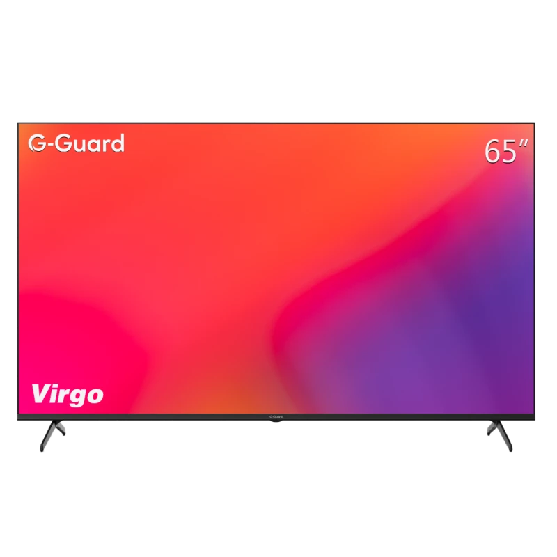 تلفزيون جي-جارد فيرجو سي جي 65 بوصة ذكي 4K UHD، تصميم بدون إطار، دولبي فيجن، HDR10+، جوجل تي في - جي-جارد